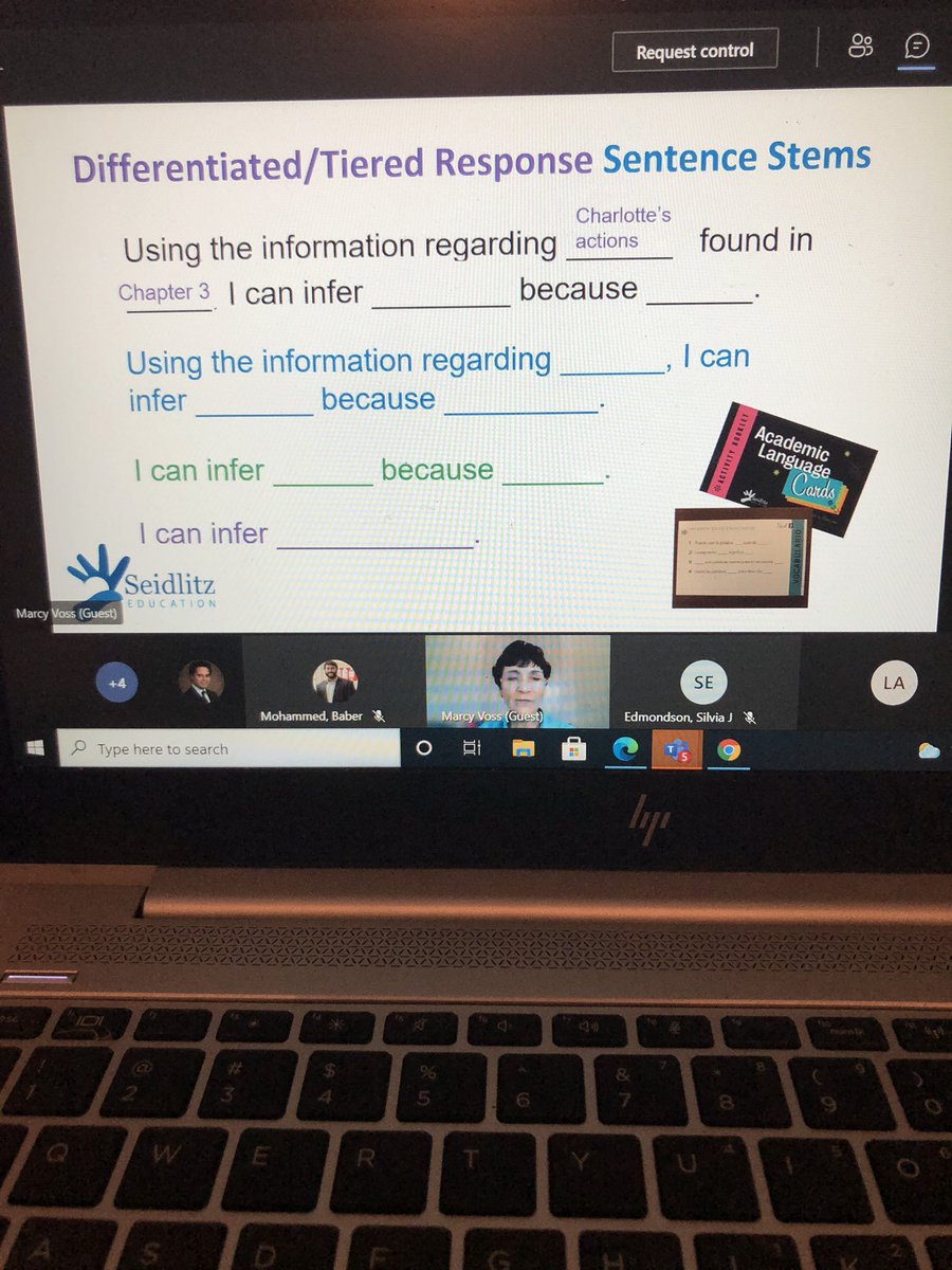 It’s important to know in what ways our students are different and how we can differentiate our instruction for each. Thank you @vossm57 for a very informative session this morning! @Seidlitz_Ed @HISDMultiPrgms #MLSYM21 #MLPDteam