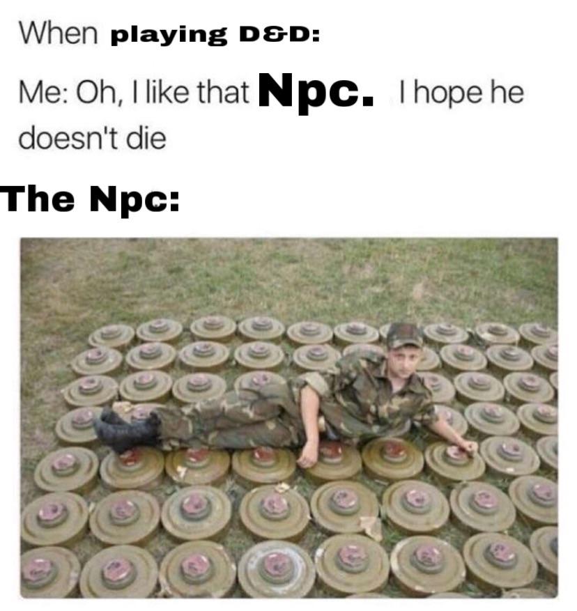 DND Memes on X: i just want a cool discord server to play with! ⚔️🧙🏻‍♂️  #dungeonsanddragons #rpg #dndminiatures #dice #criticalrole #meme #druid   / X