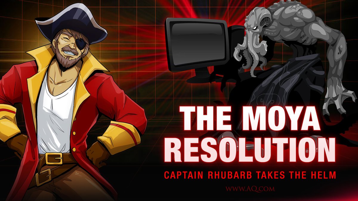 "The Moya Resolution" aka <a href="/CaptRhubarb/">Captain Rhubarb</a> fixes more deeply-buried code inside the AQWorlds game engine. AKA we fixed a big issue breaking old challenge bosses (and it looks like we can add new ones in the future). Read the Design Notes for more info: aq.com/gamedesignnotes