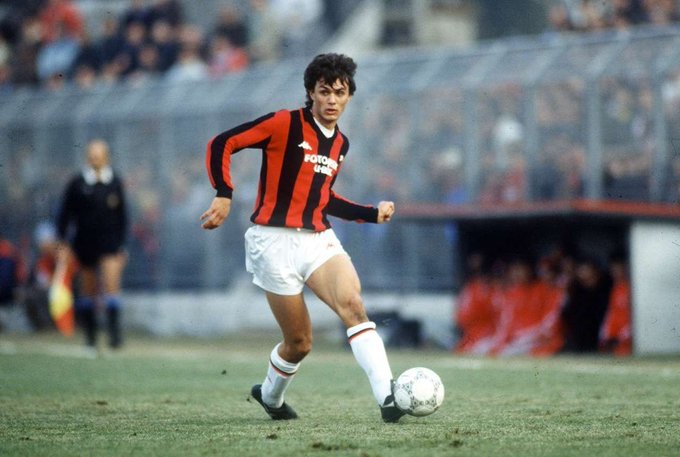 talkmilan1's tweet photo. Happy birthday, Paolo Maldini!

🔴⚫️ 902 appearances
🏆 7x Serie A winner
🏆 5x European Cup/Champions League
🏆 1x Coppa Italia
🏆 5x Italian Super Cup
🏆 4x UEFA Super Cup
🏆 1x FIFA Club World Cup

Legend. ❤️🖤

#ForzaMilan #SempreMilan #ACMilan #Maldini #PaoloMaldini https://t.co/c9i0JfRwzo