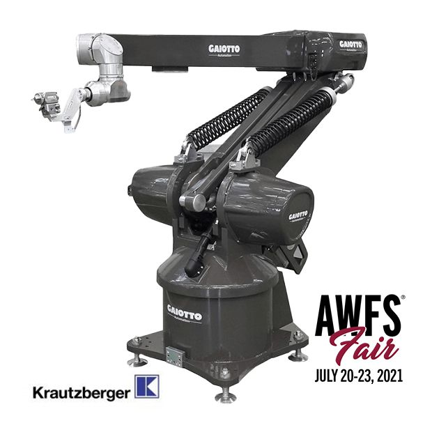 AWFSFair's tweet image. When it comes to surface coating, Krautzberger North America is the partner you want. From handheld machines to automated tech like this coating robot, they have it all. Visit them at booth 646 on the #ToolTour at the #2021AWFSFair this July in #LasVegas!
#tradeshow #woodworking
