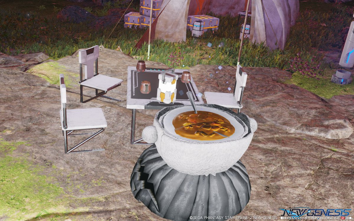 ナナカード Ship5 Pso2ngs ナナカードの工房 カレー鍋 っぽく フレンドが絶望待ち中にカレー食べたいって言うので