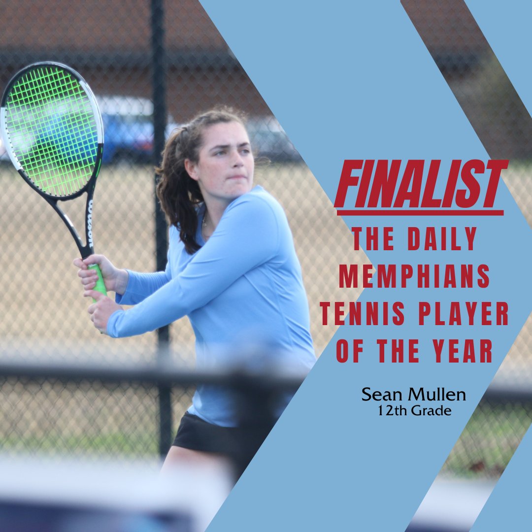These two Lady Eagles were named Tennis Player of the Year Finalists by The Daily Memphian this week! Congrats to seniors, Sean Mullen and Jolie Taty, and their coach, Barbara Hervey, on yet another accolade for an incredible tennis season! #FridaysAreForTheNest #SBAAthletics