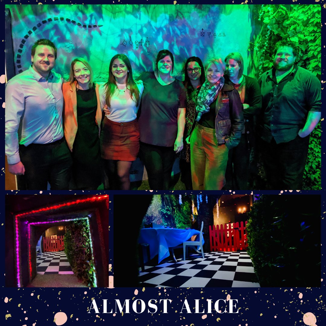 Escapologist_uk's tweet image. Have you tried crawling down the rabbit hole to help the Mad Hatter set the table in time?? 
Book your experience now!
 #themadhatter #table #time #families #family #beginner #experience   #becareful #rabbithole #madhatter #bookexperience#bookyourexperience #beginners  #puzzle