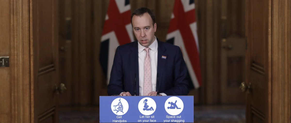 Updated branding. #matthancockisfullof #matthancock