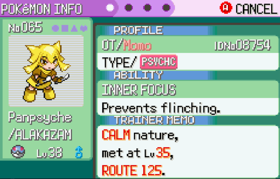 Søren Kraak Wollenberg on X: Treecko became an Alakazam with a better  Ability, Nature, and Moveset. #PokemonRandomized #PokemonRandomizer  #PokemonEmerald #Pokemon #Moemon  / X