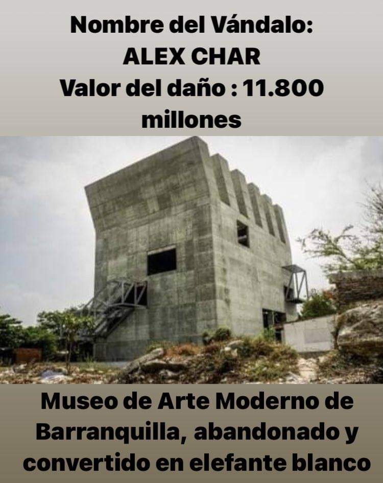 El man roba pero hace, dicen los subnormales. 😆😆 #Barranquilla #NoMásChar