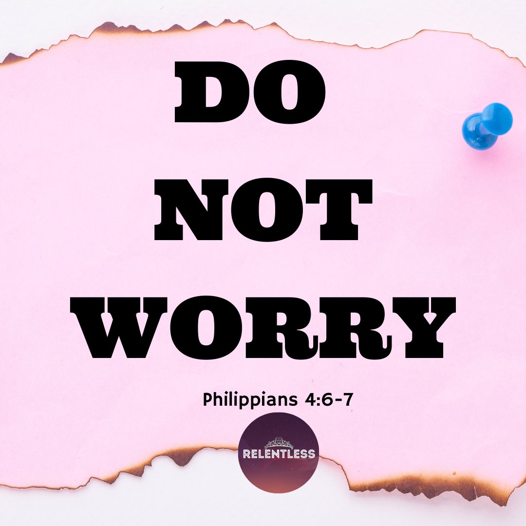 _____relentless's tweet photo. Time flies so fast! Make sure you are giving all your cares to God. Whatever plans that are not yet accomplished,  dreams not yet fulfilled, goals not yet met— give them to Jesus! He knows exactly what we need, not just what we want. 𝐃𝐎 𝐍𝐎𝐓 𝐖𝐎𝐑𝐑𝐘! https://t.co/k8J6cy2K3w