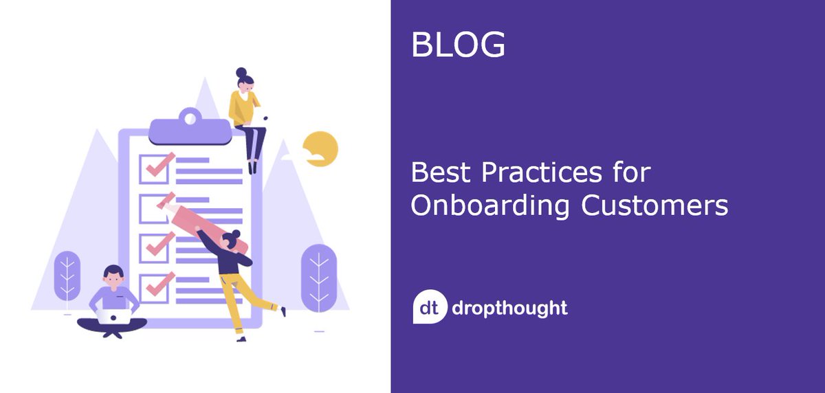 dropthought's tweet photo. Want to improve your customer onboarding process?
Our blog outlines the best practices for onboarding customers! 🚀
Read more 👉: https://t.co/iQbHx2BhRz
#employeeexperience #feedback #dropthought https://t.co/ZAGdCeA2zS