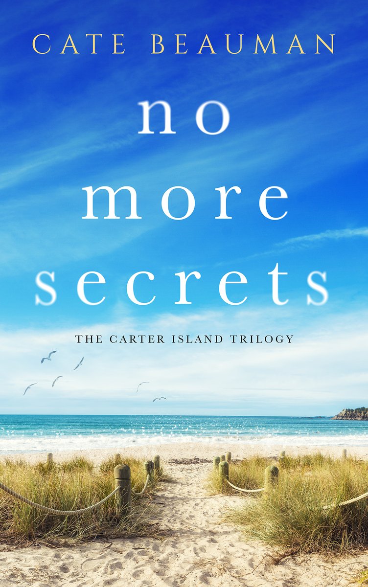 I'm so excited to share the conclusion to my Carter Island Trilogy! No More Secrets, the story of Gwen and Cade. More info: catebeauman.com/book/no-more-s… or buy direct on Amazon: amzn.to/3cYaSuC