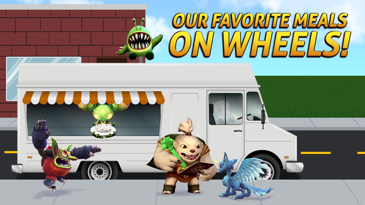 SkylandersRPG's tweet photo. 🌞Summer is here!🌞

🧑‍🍳What's summer without the best foods from the best food trucks!🧑‍🍳

🌮Which food truck would your favorite Skylanders visit?🌮 https://t.co/PbhJxGfPX2