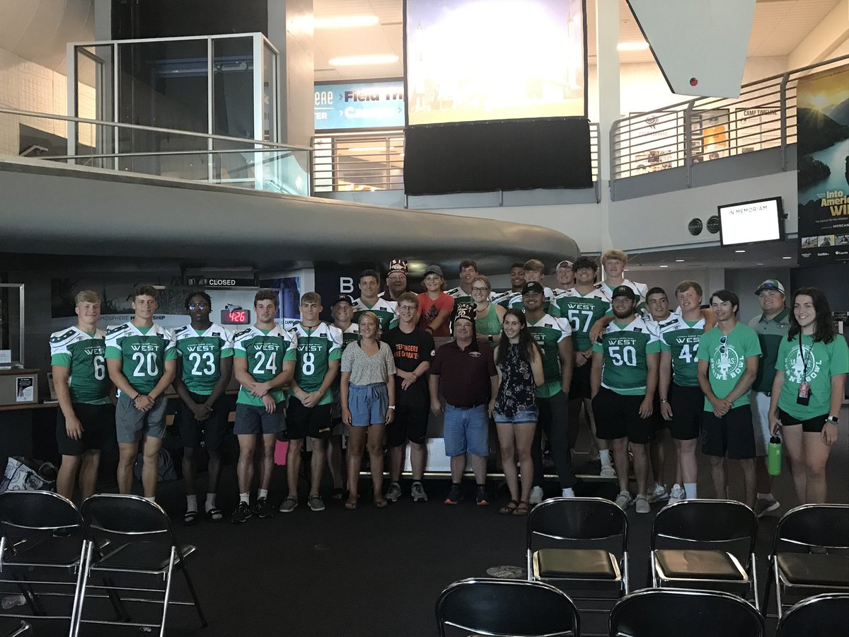 RileyCounty_HS's tweet photo. Riley County is represented well this year at the Kansas Shrine Bowl! 2021 graduate Nic Allen #20 (participant) and 2022 graduate Jace Ricketts (guest speaker) both will have a meaningful memory and impactful experience this weekend. What a great purpose! Go Falcons! https://t.co/07hZZAoCl9
