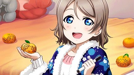 blueOTD's tweet photo. today's blue themed character of the day is you watanabe from love live! sunshine!! https://t.co/vwJ56p2dBi