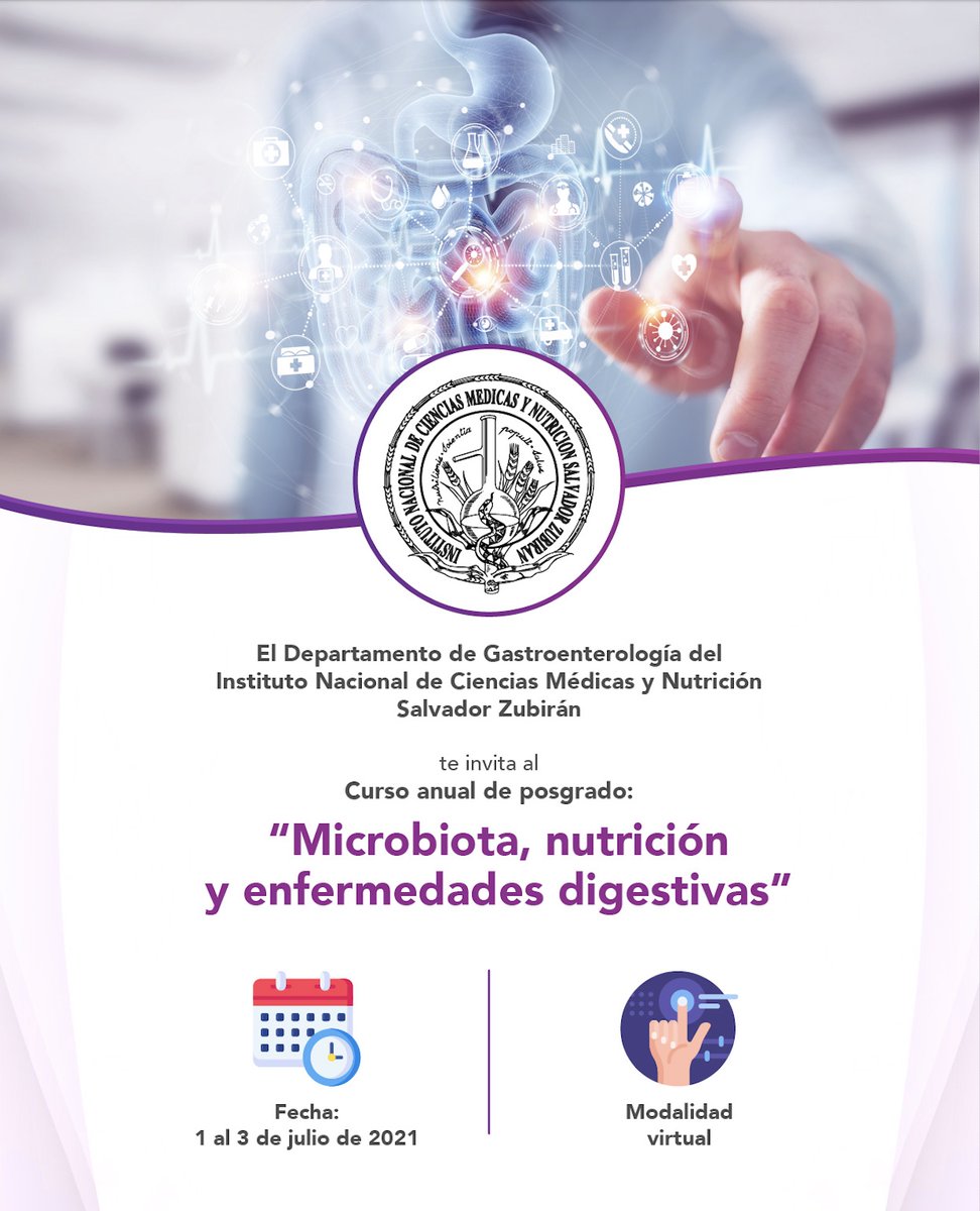 *** CURSO ***
Para mayor información visita: 
cursoanualgastro.com