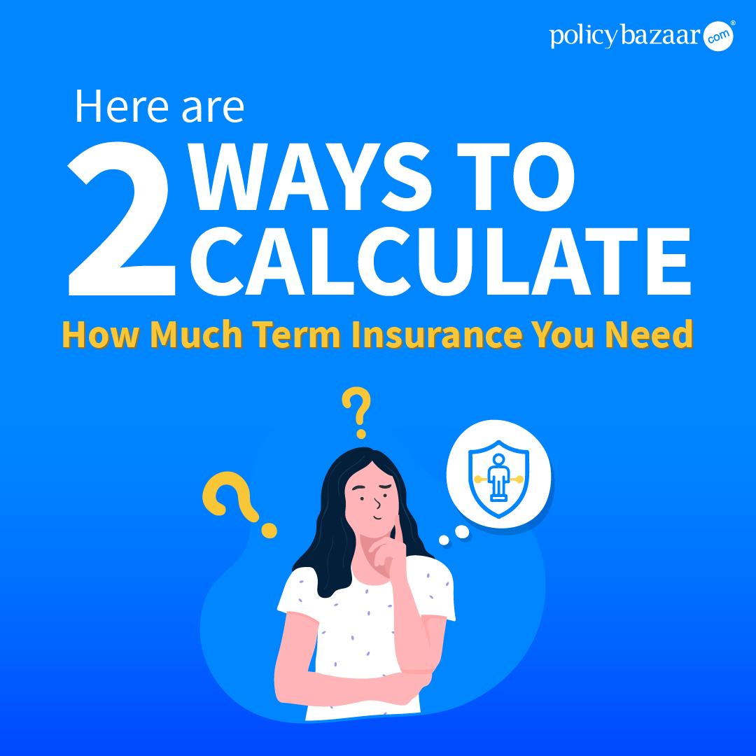 policybazaar's tweet photo. Plan early and stay secure with the correct term insurance. Here are two ways to arrive on a coverage amount. 
To know more, contact our relationship manager today!

#ClaimTheFuture #Policybazaar #terminsurance #AskPB #security #Insurance  #AapkaAsliSupportSystem #coverageforlife https://t.co/9xdEEhS1eX