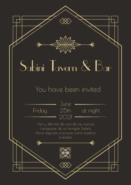 SabiniFamily's tweet photo. Todos quedan invitados a Sabini Tavern &amp; Bar. Tendremos algunas sorpresas y una buena copa para nuestros invitamos. Nos vemos esta noche. https://t.co/mlcPZCCz42