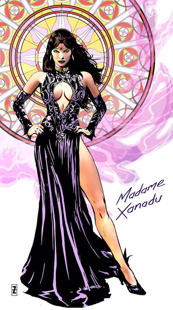 Luiz_Fernando_J's tweet photo. The #JusticeLeagueDark team is growing faster.
Director #AngelaRobinson is developing a script for a #HBOMax series of #MadameXanadu, timeless sorceress & one of the founders of the #JLD, which she would executive produce along with #JJAbrams & #BenStephenson if it is greenlit. https://t.co/GglWdDbMX7