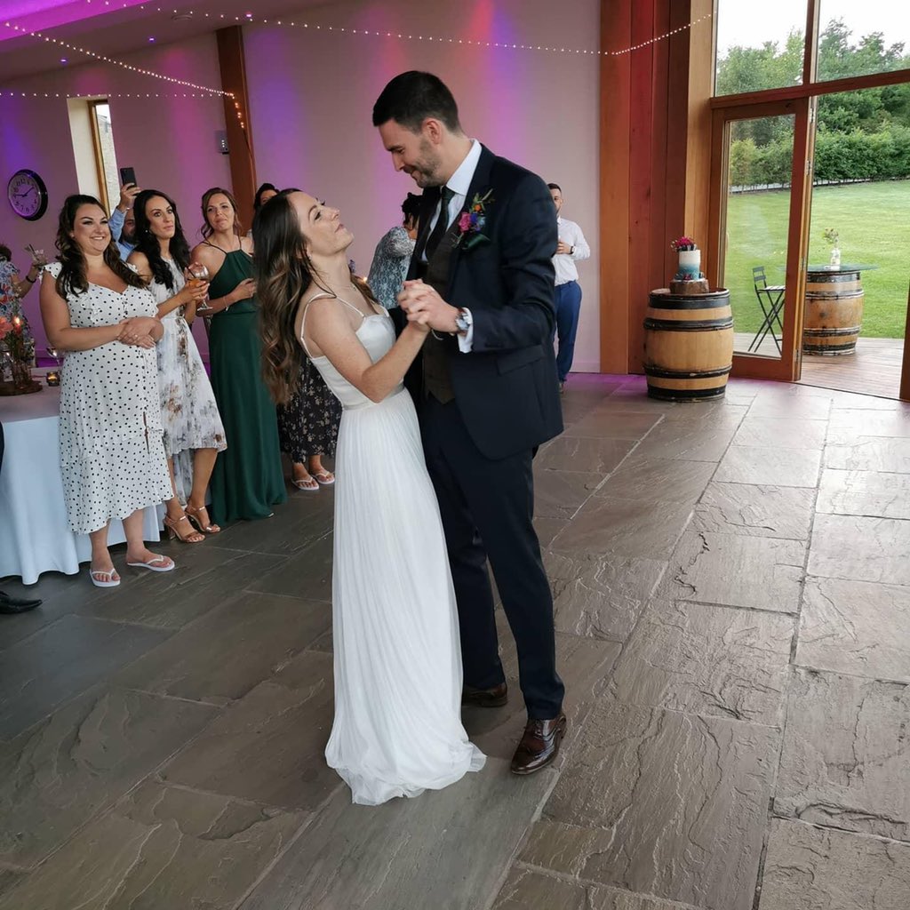 In non-ambulance/comms news, this time last week we finally got to have our wedding day! ❤️ Now to work out changing my name on Twitter…