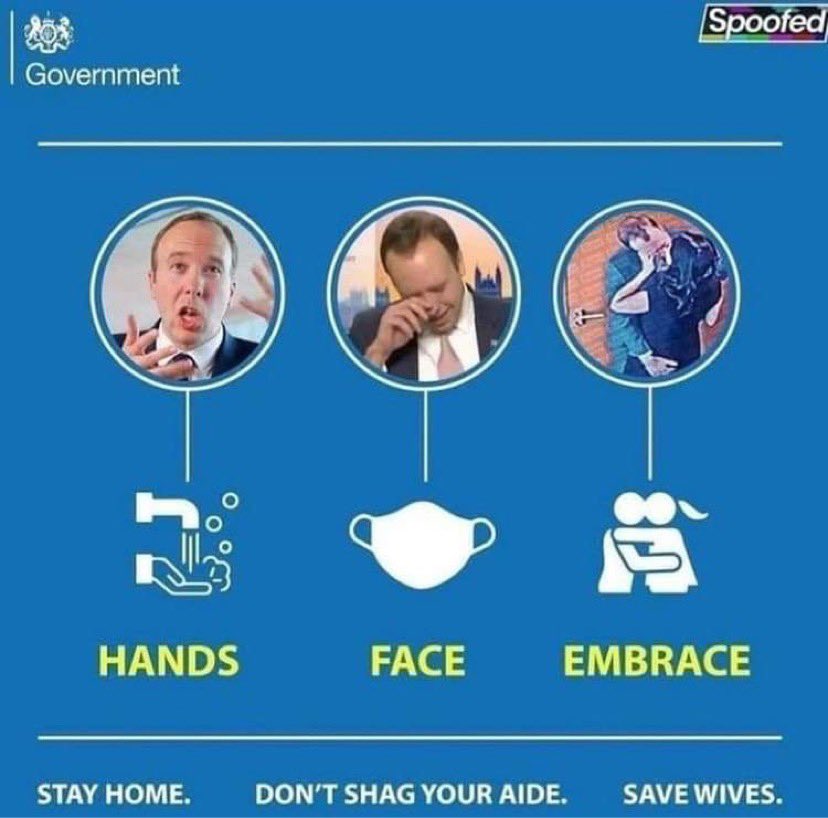 Beth_Tastic's tweet photo. When you’re sent a selection of @MattHancock memes you can’t resist sharing … just that 🤣🤣 #wancock #MattHancockMustResign #dicksplash #PoorExcuseForAMan https://t.co/17zos69gQY