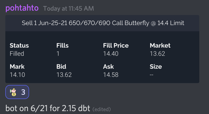 optionsbrewers's tweet photo. $TSLA When you know how to work butterflies #brewergang
in for 2.15, out for 14.40 😯 https://t.co/moWtidCQ1d
