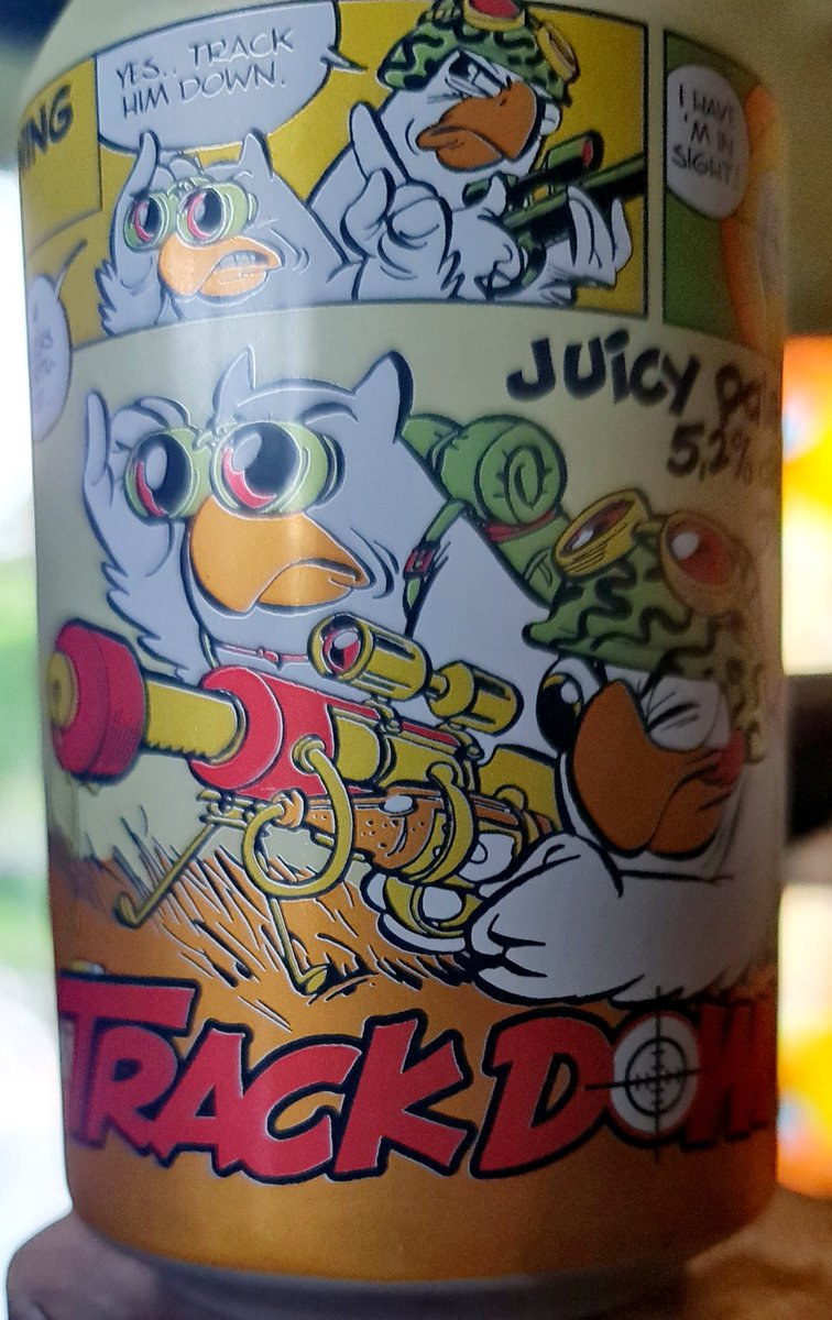 pellomeino's tweet image. #Trackdown Juice #IPA aus Noord-Holland!
5,2 % fruchtiges, aber sehr verwässerndes , eher unrundes Gesöff!
Mir fehlt gänzlich die Biernote!
Die Dose sieht toll aus! Ins Regal stellen und nicht öffnen!!!