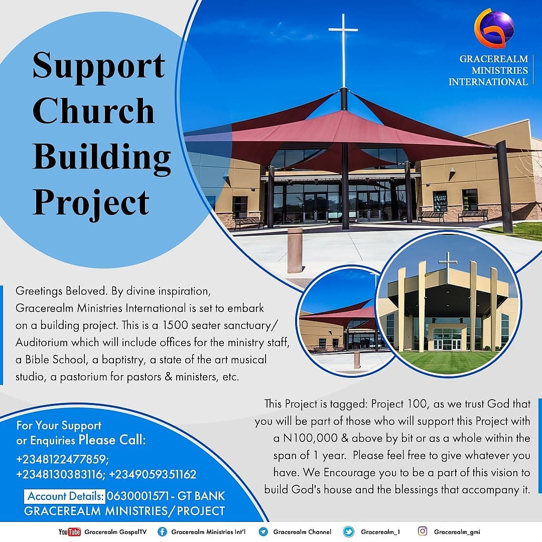 Gracerealm_1's tweet image. Haggai 1:8 KJV
 &quot;Go up to the mountain, and bring wood, and build the house; and I will take pleasure in it, and I will be glorified, saith the LORD.&quot;
#churchbuildingproject #Churchpartnership #church #gracerealmministriesinternational