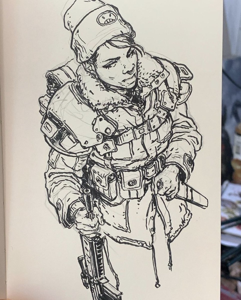 Karl Kopinski #Sketch #illustration