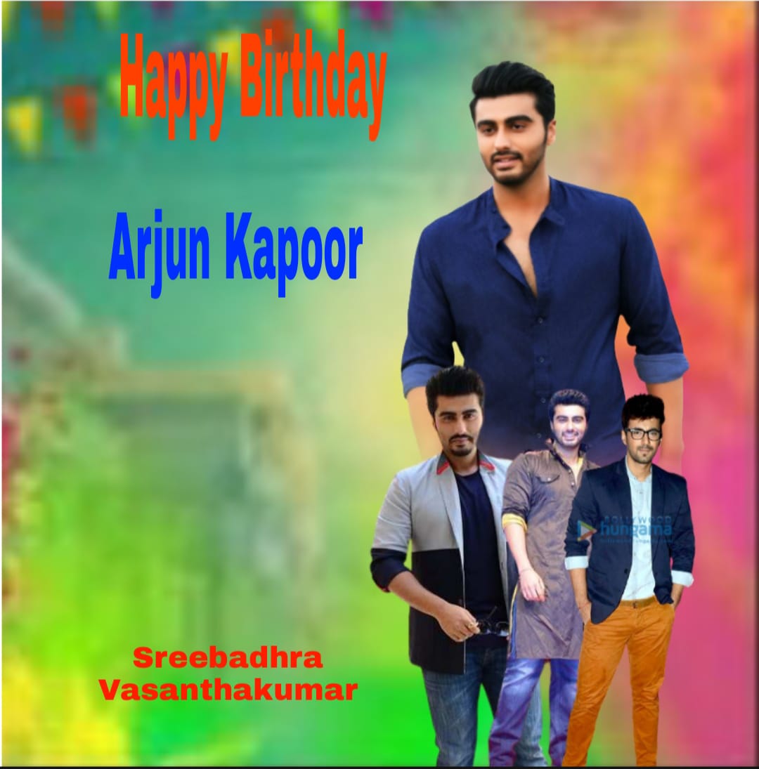 Happy Birthday  Arjun Kapoor 