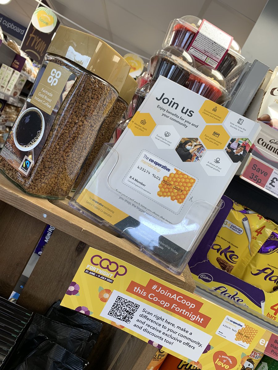 Danny1608's tweet image. Coop fortnight at #Coopdyasroad #JoinACoop members offer 20% off #fairtrade products. Pick up a join in card today. @AdrianD93465562 @CoopElaine @ClaireKoziol @mycoopfood @CSmitheman @grahamwren2