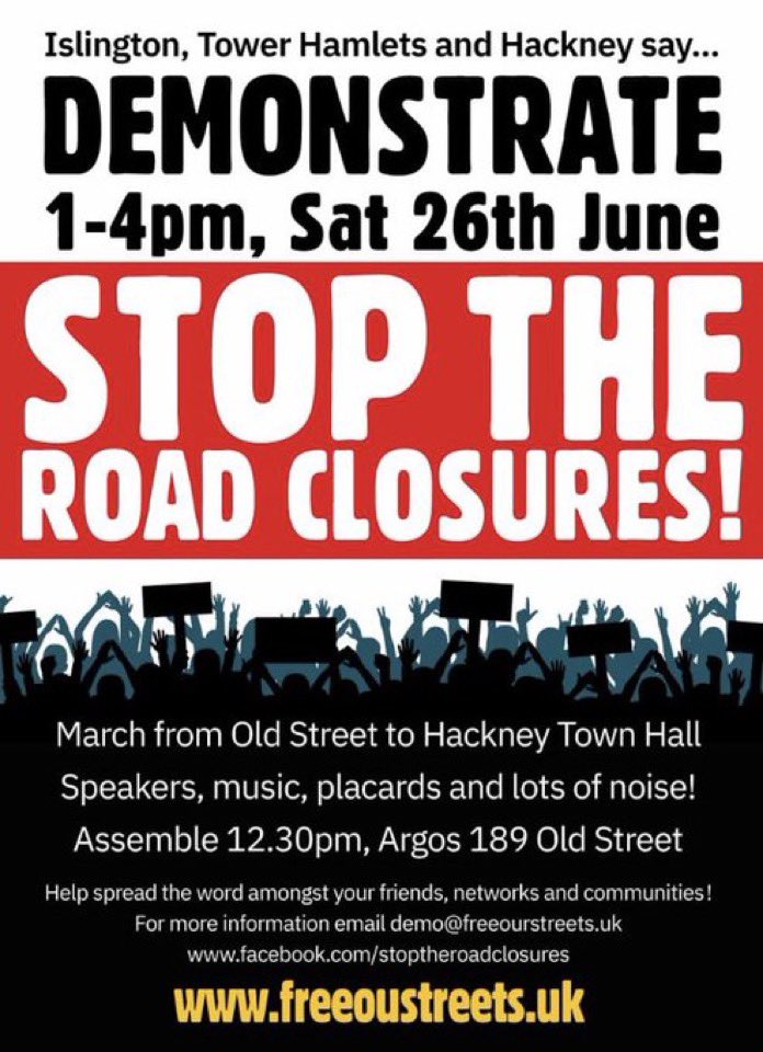 <a href="/Cornwall111/">Ian Cornwall</a> <a href="/ItJustMe1965/">It's Just Me</a> <a href="/OWandsworth/">OneWandsworth</a> <a href="/horrendoushack1/">Stop Horrendous Hackney Road Closures</a> <a href="/HackneySave/">Save Hackney Roads</a> <a href="/ioisours/">The UK LTN Résistance</a> <a href="/OneIslington/">One Islington</a> <a href="/ediz1975/">Ediz</a> <a href="/one_lewisham/">One Lewisham: Healthy Streets for All</a> @se10gridlock