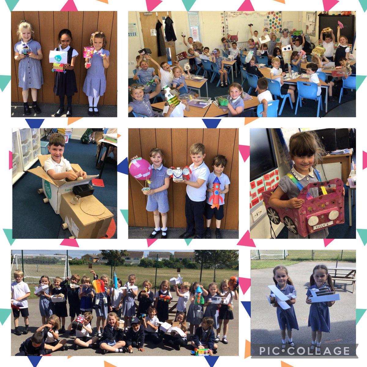 What a fabulous finish to our Friday. . .sharing our epic transport vehicles to the class. We have been blown away with your effort and creativity 👍