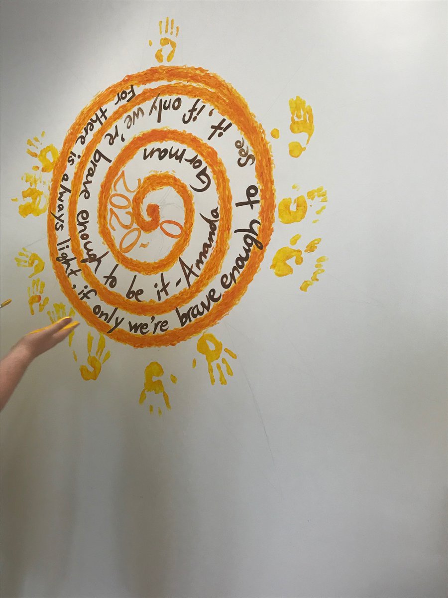 An important message in art from Mrs. Z's class.