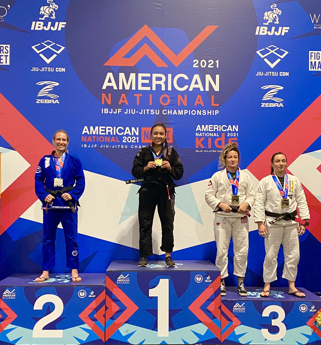 alvarezbjj's tweet photo. 2X IBJJF AMERICAN NATIONALS CHAMP π₯
Congrats to Danielle Alvarez on winning 2 matches today to win her 2nd American Nationals Title at Black Belt! π₯
#IBJJF #AmericanNationals #AlvarezBJJ #LEADBJJ https://t.co/Fxurz47h5b