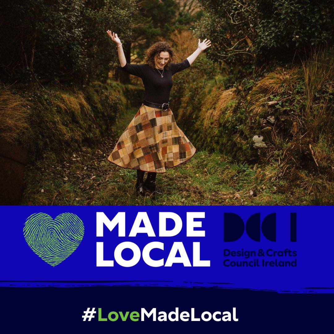 I am delighted to be taking part in @DCCIreland campaign #MadeLocal that promotes irish artists, crafters and designers. #MadeLocal #lovemadelocal #youcanownit #lovewhatyougive #irishcraft #irishdesign #slowfashion #ethicallymadefashion