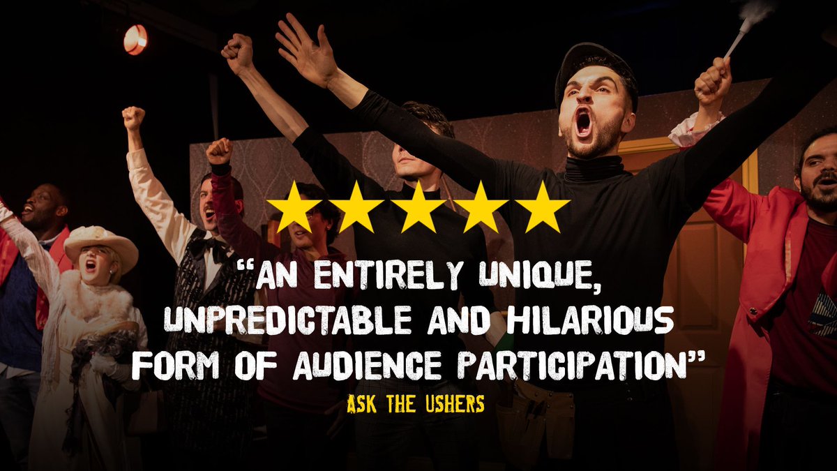 What a show to open with &amp; what an excellent ⭐⭐⭐⭐⭐to open our short run at <a href="/brightonfringe/">Brighton Fringe</a> Thanks so much <a href="/AskUshers/">Ask The Ushers</a> &amp; looking forward to our next two shows 4.15pm Saturday &amp; Sunday.
<a href="/warrenfestival/">The Warren</a> <a href="/OtherplaceBTN/">Otherplace Brighton</a>