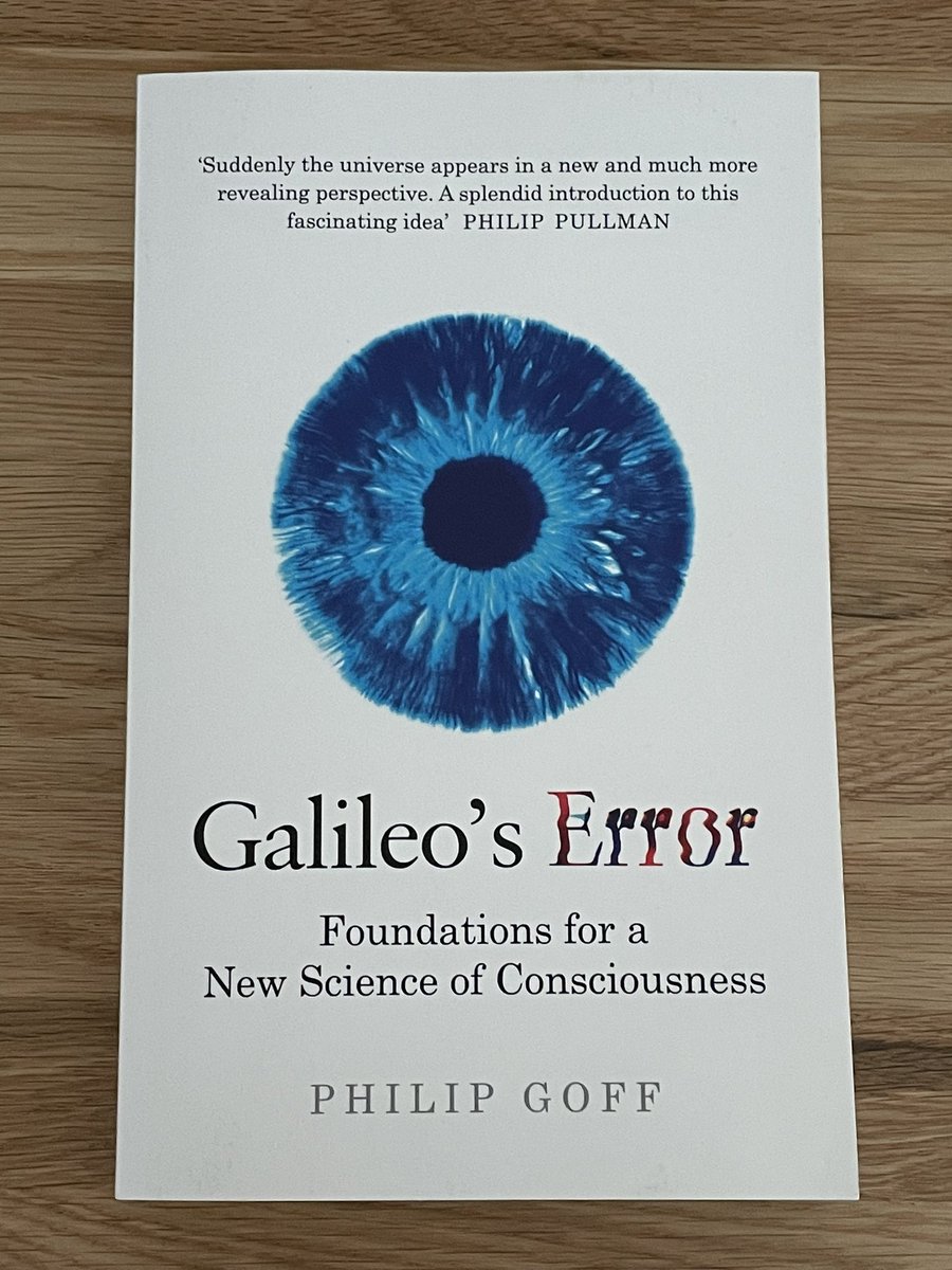 philoofe's tweet image. Looking forward to reading this one @Philip_Goff