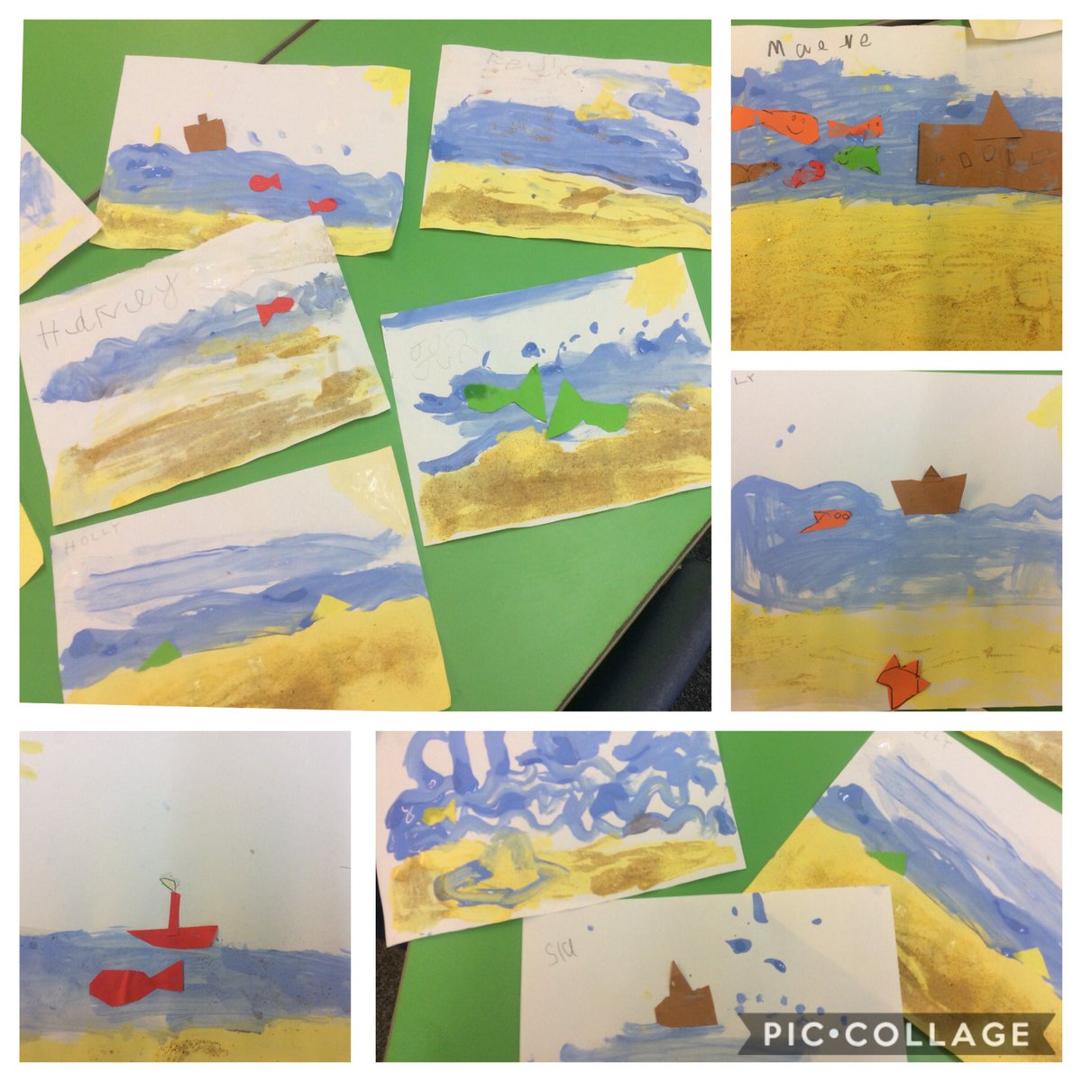 TyntesfieldSS's tweet photo. What a talented bunch we have in class. Looking at the sculptures of Anthony Gormley and beach scenes this week . https://t.co/2gLHMqTLn1