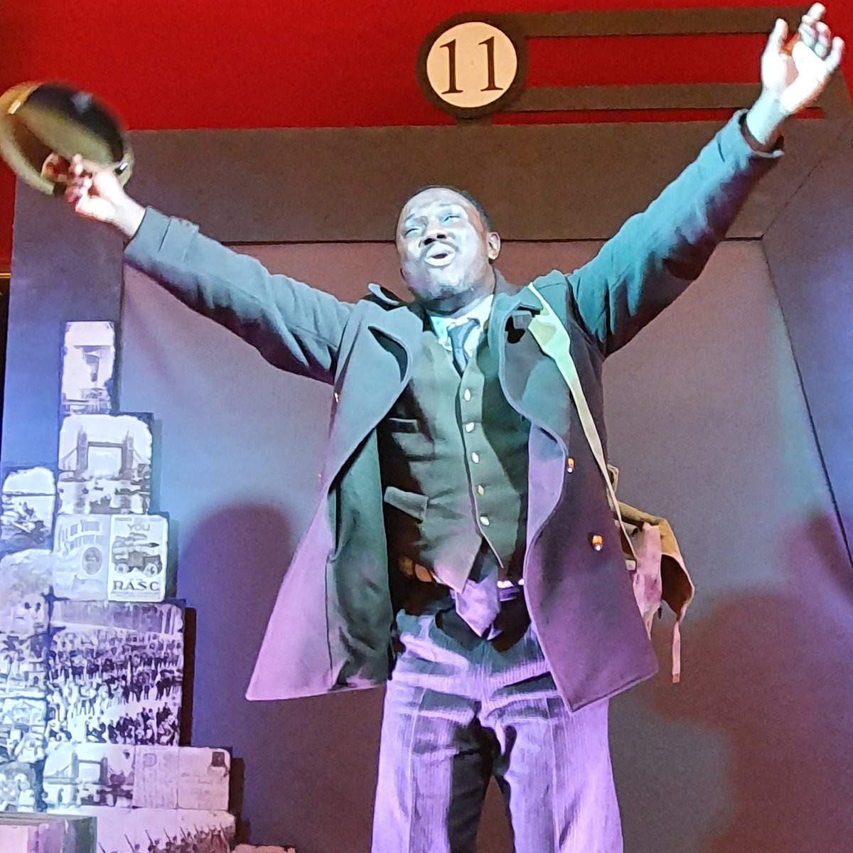 townsendprod's tweet image. First dress rehearsal of "Farewell Leicester Square' today with the lovely actor @PhilOlagoke outdoors in our new venue @HorseVenue  see the new venue &amp;amp; our show on tour @ThePlaceBedford  @watfordpalace  @sandsfilmscine DON"T MISS THIS x