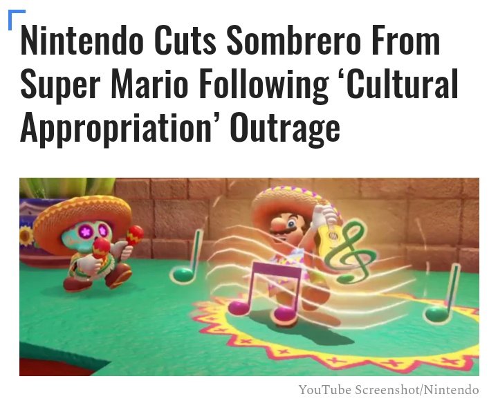 4 years ago today, nintendo removed sombrero mario from the Super Mario Odyssey boxart cover even tho most mexican fans were cool with it. 💀