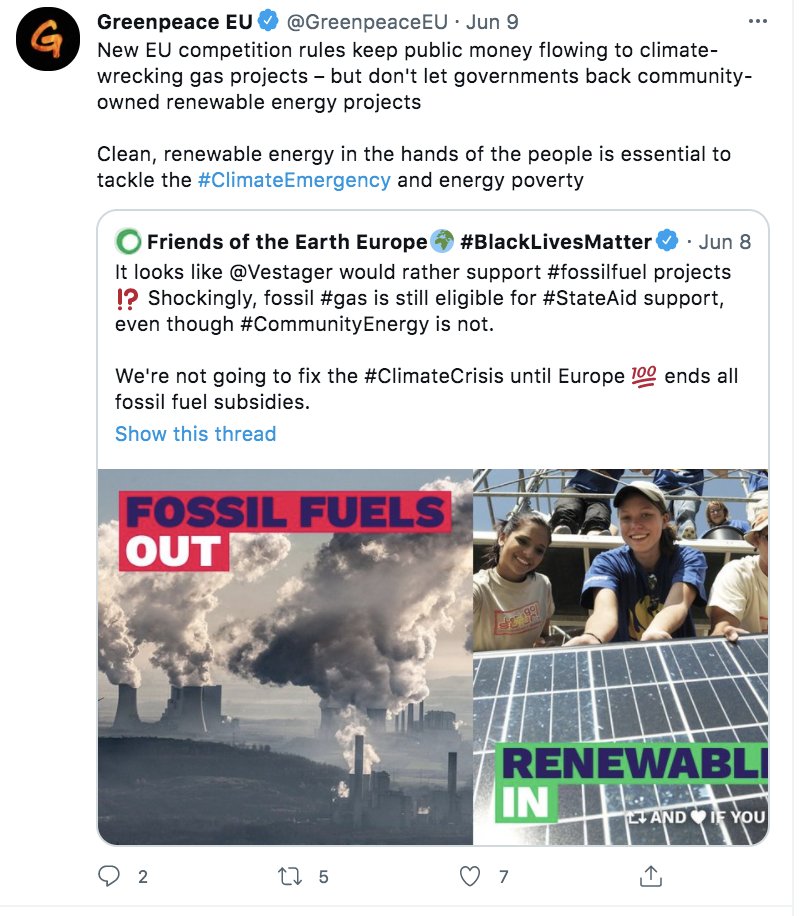 #3 Green Sheet. Google "prowindgas vegan plus".This org is Greta's godfather (Sverige). They knew about her even before first image of her 1st strike was ever posted (investigation in the end).They also post about what they do. About Ecocide, actually today: