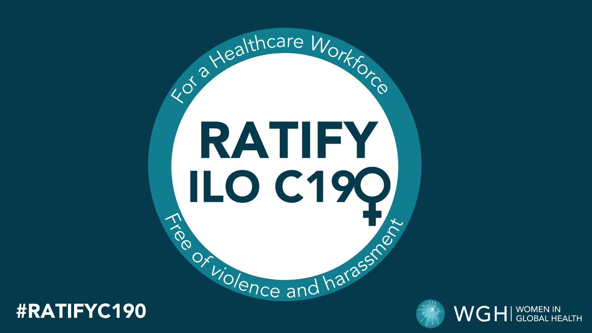 womeninGH's tweet photo. The @ilo Convention 190 establishes a new right: the right not to be violated or harassed in the world of work 

Governments must #RatifyC190  to make this right a reality and achieve a gender equal health and care workforce.

#ActForEqual https://t.co/1fUT4r0vPu