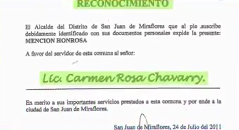 cr_chavarry's tweet photo. #TrabajoMunicipal | En el año 2011 obtuve el cargo de Gerente de Rentas en la Municipalidad de San Juan de Miraflores con reconocimiento a Mención Honrosa.🎖👍
#Tuvecina #RosaChavarry https://t.co/NA56joGTOW