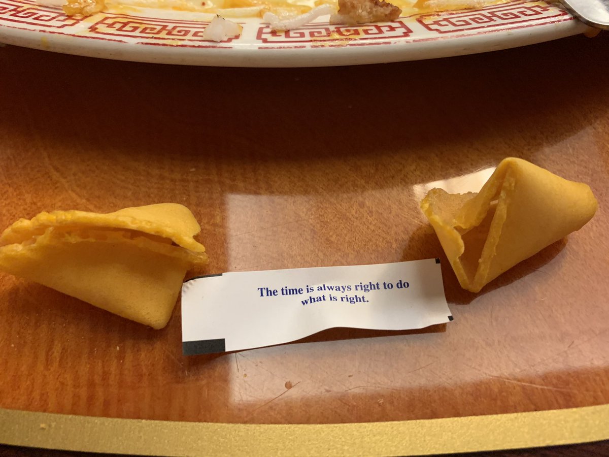 Judy80sforever's tweet photo. Lunch sure was good. ๐ #chinesefortune https://t.co/aOyfFHQes0