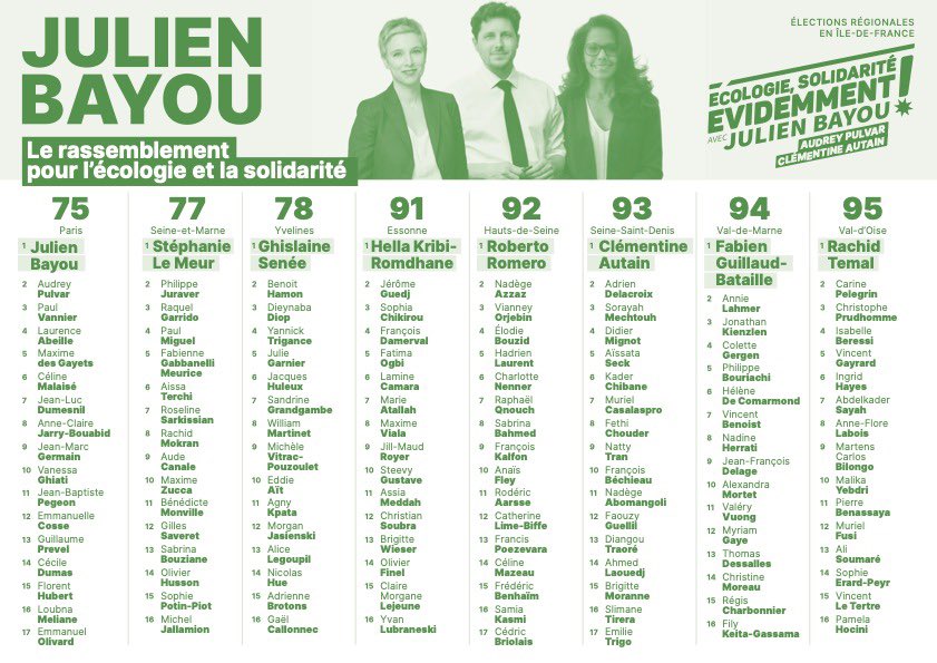 UGE_Issy's tweet photo. Fin définitive de la campagne électorale des départementales et des régionales ce soir ! Dimanche, deux élections, deux bulletins, un même projet, une même ambition pour l'écologie et la solidarité ! #ÉcologieSolidarité https://t.co/GxmqMVcfgf