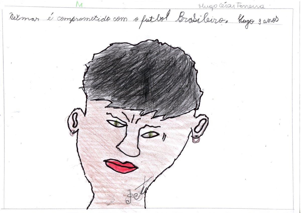 Nft4children's tweet photo. Check out this and make your social investment buying this #NFT for sale at @hicetnunc2000 made by Hugo Cesar in the drawing workshop of the Criança para o BEM Program in Brasília. #tezos $XTZ #Nft #NFTs #CleanNFT #cryptoart  #nftart 

Access: https://t.co/dXJuZb8O9s https://t.co/9H22jlz5rR