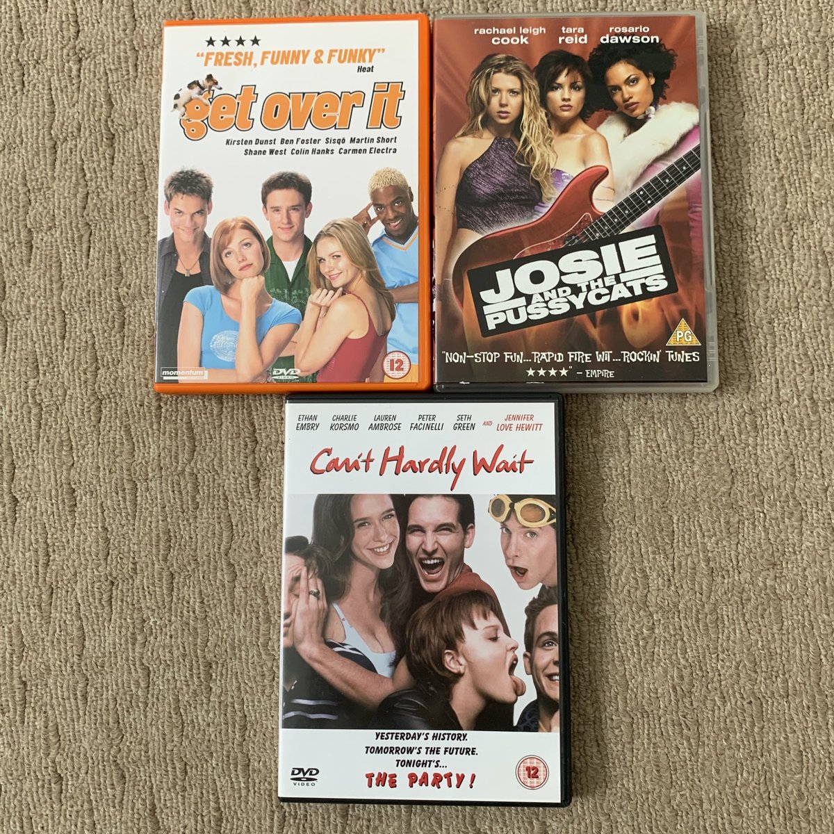 Bought a copy of Josie &amp; the Pussycats last week, completing the god tier of my 00s teen film collection aka the best genre