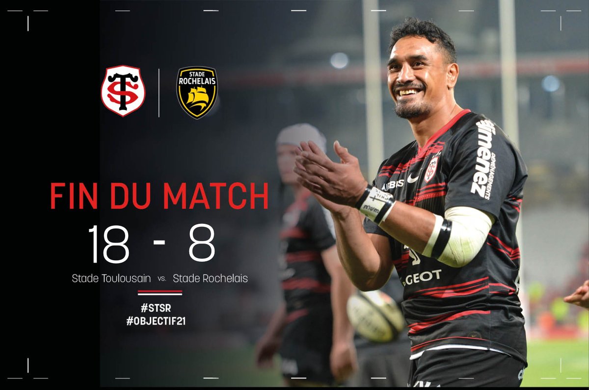 StadeToulousain's tweet image. 🏁 C'est fini au @StadeFrance 😍🎆

Nos 🔴⚫ sont Champions de France 🙌🏼🏆

#STSR