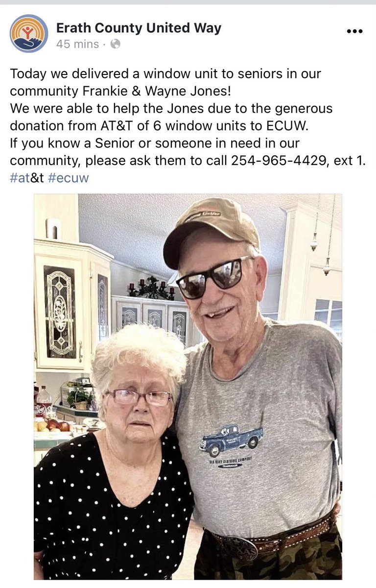 Cliff Mannon (@cliffmannon) on Twitter photo Our Stephenville store <a href="/stephenvillerso/">stephenvillerso</a> doing their part to Surprise and Delight our local families through <a href="/ErathUnitedWay/">Erath County United Way</a>
Proud of this team and their true caring about their community and our customers
#NTXSurpriseAndDelight
#ATTSurpriseAndDelight
<a href="/ALifeSculptor/">Lawrence Caldwell</a> <a href="/NTX_Market/">The NTX Market</a> Our Stephenville store <a href="/stephenvillerso/">stephenvillerso</a> doing their part to Surprise and Delight our local families through <a href="/ErathUnitedWay/">Erath County United Way</a>
Proud of this team and their true caring about their community and our customers
#NTXSurpriseAndDelight
#ATTSurpriseAndDelight
<a href="/ALifeSculptor/">Lawrence Caldwell</a> <a href="/NTX_Market/">The NTX Market</a>
