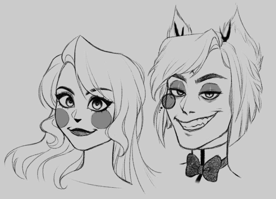 Прошу простить за такое долгое отсутствие постов.
Я НАКОНЕЦ-ТО закончила школу и сдала ВСЕ необходимые экзамены.
Теперь я могу вернуться к творчеству. (Ух, я уже отвыкла рисовать за эти месяцы😄)
#HazbinHotel #HazbinHotelFanart  #HazbinHotelAlastor #HazbinHotelCharlie #Alastor