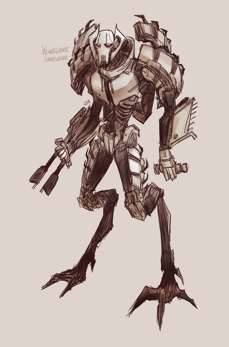 seaquestions's tweet photo. general grievous: transform and roll out!
#starwars https://t.co/BtDiupNiPV